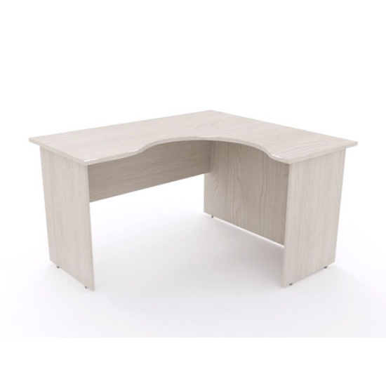 Стол эргономичный Монолит СМ31.15, правый, 1404*1204*756, дуб молочный Стол эргономичный Монолит СМ31.15, правый, 1404*1204*756, дуб молочный