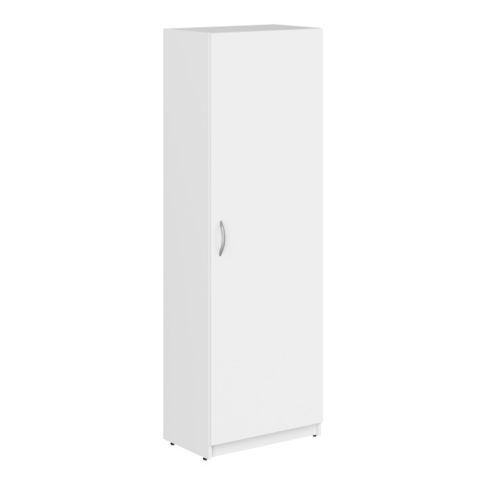Шкаф для одежды Simple SRW 60, узкий, 1 дверь, 600*375*1815, белый