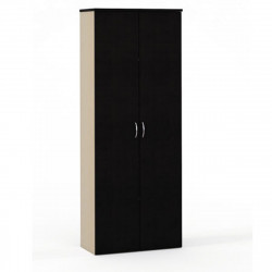 Шкаф для одежды Эдем Э-44.2Н, комбинированный, 2 двери, 768*385*1945, венге новый/дуб беленый
