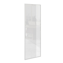 Дверь стекло Асти AS-4.2, алюминиевая рамка, высокая, 1шт, 1760*597*20