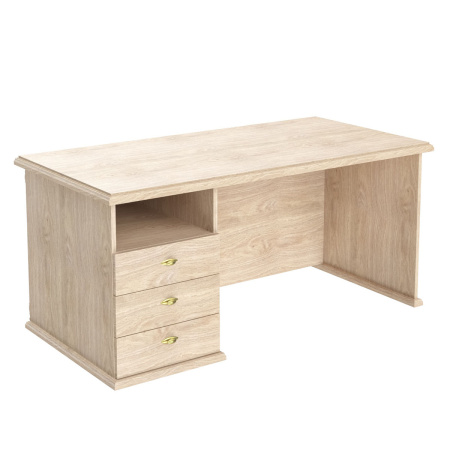 Стол руководителя Raut RDT 168L, 1600*800*750, Дуб Девон Стол руководителя Raut RDT 168L, 1600*800*750, Дуб Девон