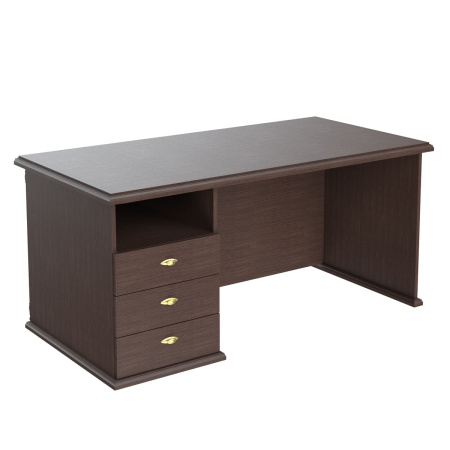 Стол руководителя Raut RDT 168L, 1600*800*750, Венге Магия Стол руководителя Raut RDT 168L, 1600*800*750, Венге Магия
