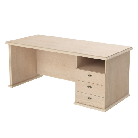 Стол руководителя Raut RDT 188R, 1800*800*750, Бук Тиара Стол руководителя Raut RDT 188R, 1800*800*750, Бук Тиара