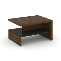 Стол журнальный Корнер/Corner  COR.SJ 800*600*450, Орех Лоренцо/Графит