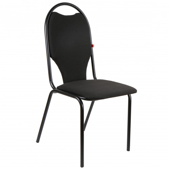стул офисный стандарт ткань черная тк 1 каркас муар