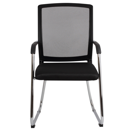 Конференц-кресло Офис Система 069, на полозьях, сетка черная