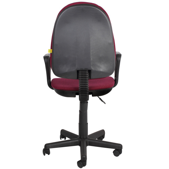 Кресло офисное Престиж Profi В-20 Самба ткань бордовая в рубчик