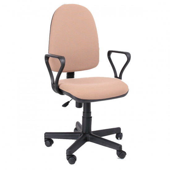 Кресло офисное Престиж Profi В-04 Самба ткань светло-коричневая