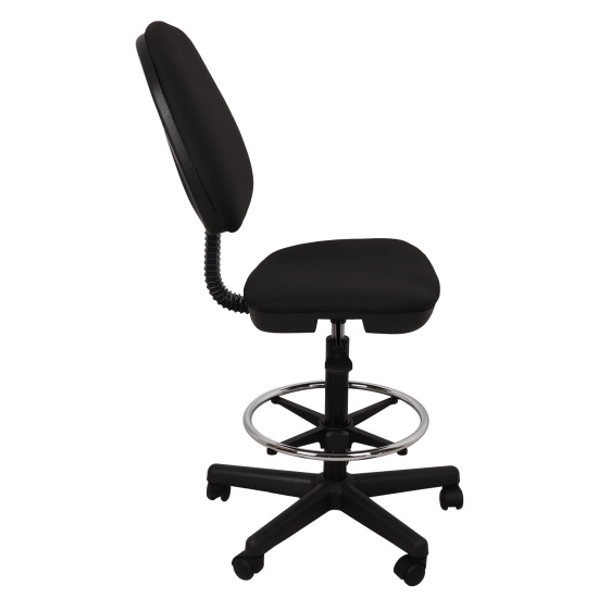 Кресло офисное Регал (б/п)/овал/ринг-база КВ-14 ткань черная