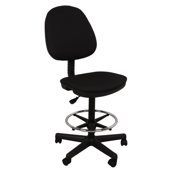 Кресло офисное Регал (б/п)/овал/ринг-база КВ-14 ткань черная