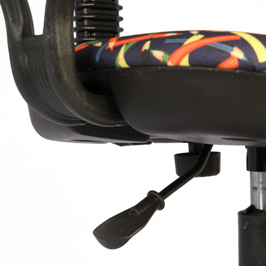 Кресло компьютерное детское Регал Самба Т-51 ткань карандаши