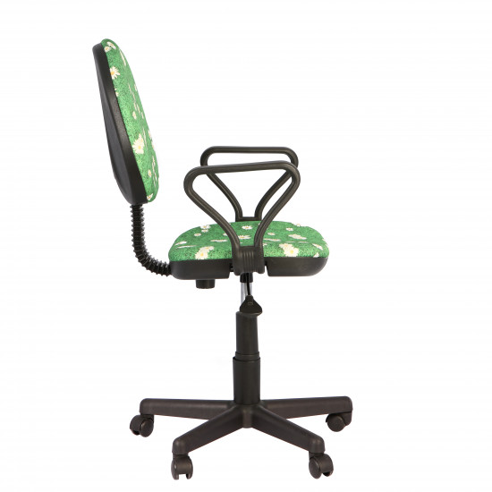 Кресло компьютерное детское Регал Самба Т-44 ткань ромашки