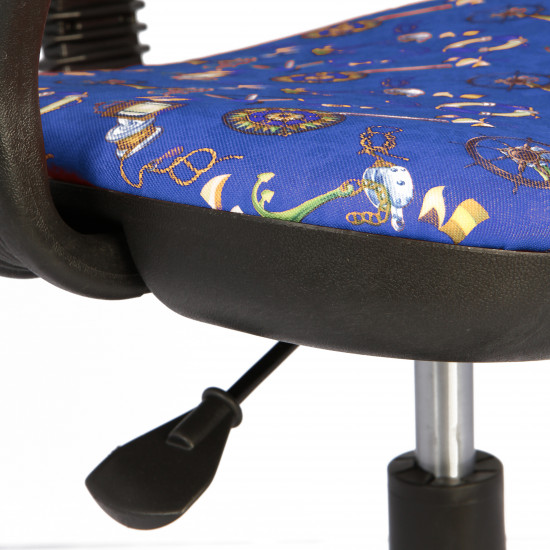 Кресло компьютерное детское Регал Самба Т-45 сн ткань морская синяя