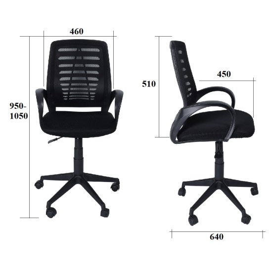 Кресло компьютерное детское Ирис white Т-53 букашки, сетка TW-013 оранжевая