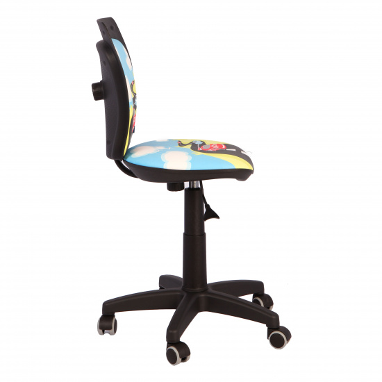 Кресло компьютерное детское Ministyle Gts Р Turbo ткань, ролик с резиновым покрытием