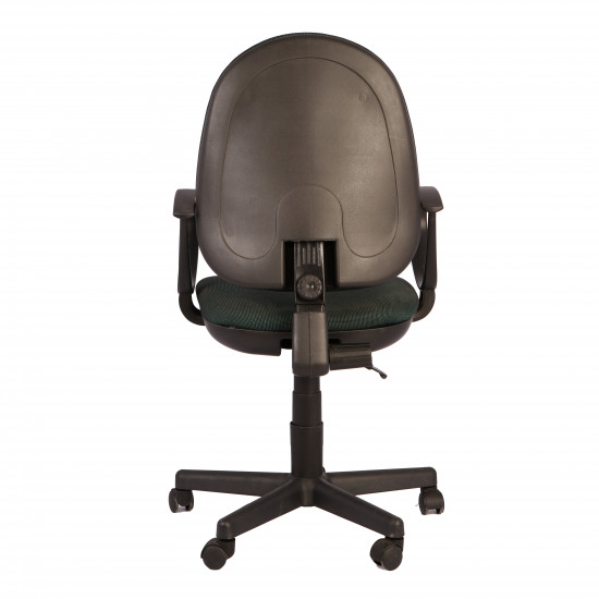 Кресло офисное Мартин рондо В-21 ткань зеленая в рубчик