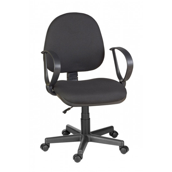 Кресло офисное Метро Рондо В-14 ткань черная