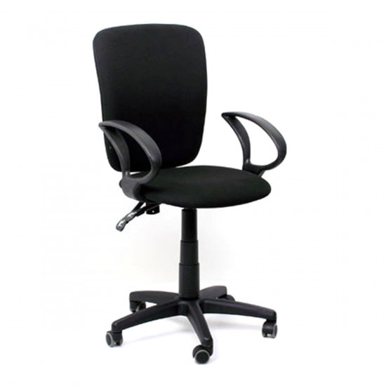 Кресло офисное Эмир Чарли КВ-14 ткань черная