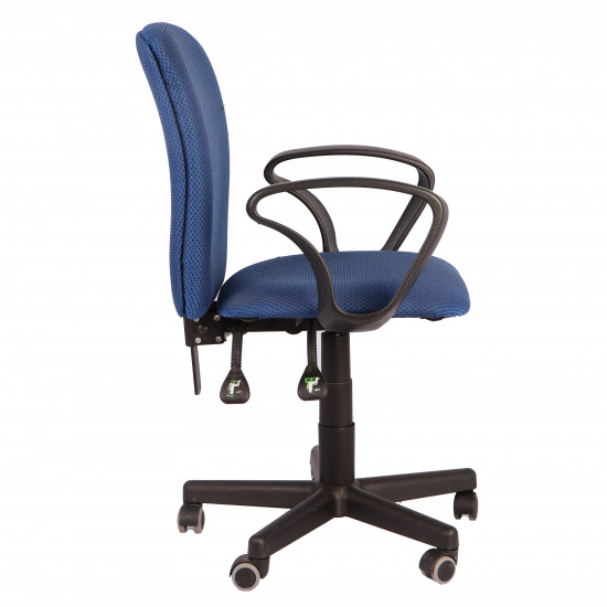 Кресло офисное Эмир Чарли JP15-3 ткань синяя