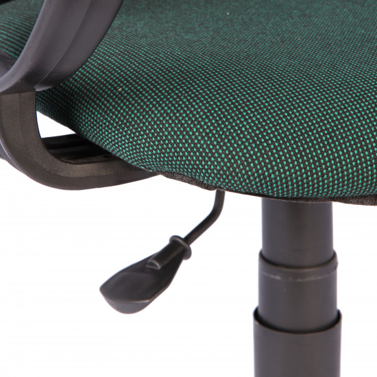 Кресло офисное Эксперт Рондо В-21 ткань зеленая в рубчик
