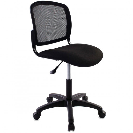 Кресло офисное CH-1296NX Black спинка сетка черная, сидушка черная