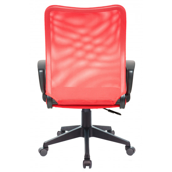 Кресло офисное CH-599 R TW-97N сетка красная