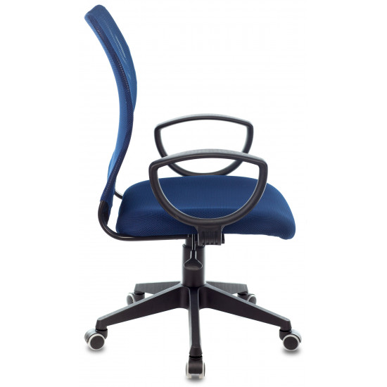 Кресло офисное CH-599 DB TW-10N сетка синяя