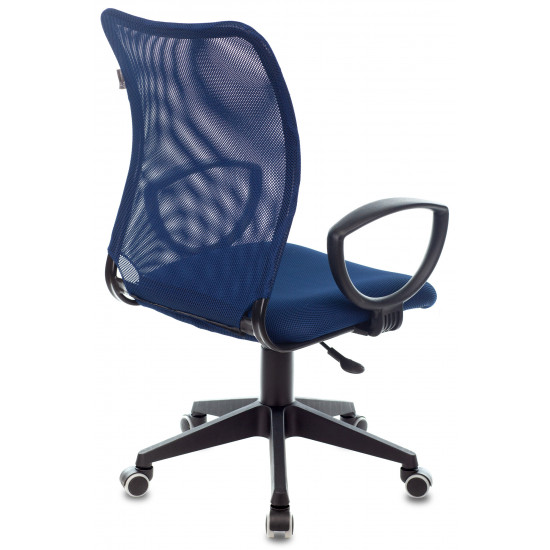 Кресло офисное CH-599 DB TW-10N сетка синяя