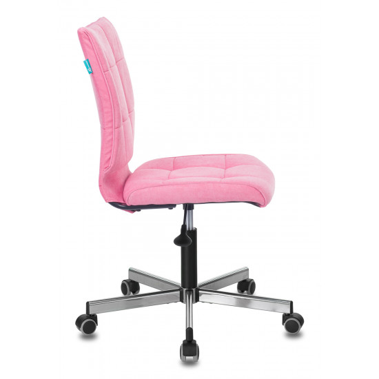 Кресло офисное CH-330M Velv36, ткань розовая, крестовина металл