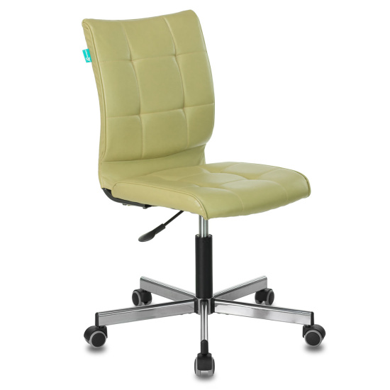 Кресло офисное CH-330M Best79, кожзам зеленый, крестовина металл
