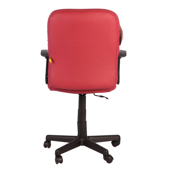 Кресло руководителя Чип кожзам бордовый (ультра)