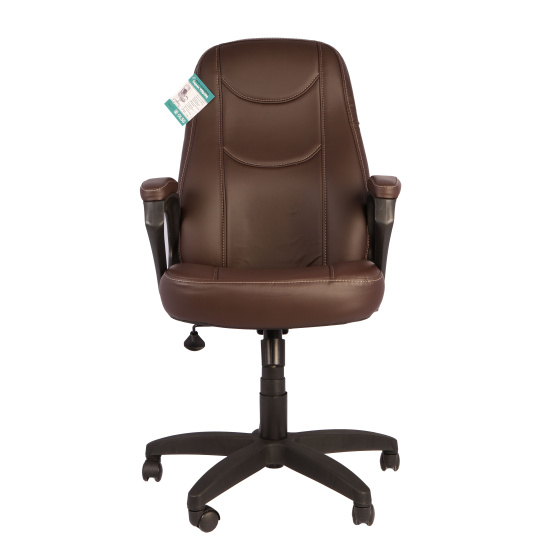 Кресло руководителя Амиго 511 (СН-511) кожзам коричневый  (ультра)