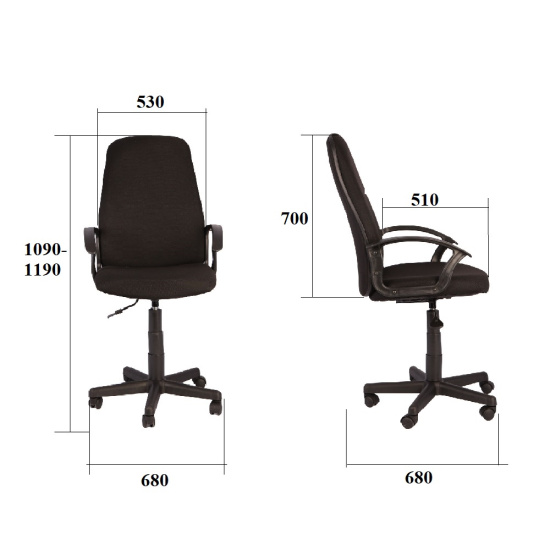 Кресло руководителя Оптима кож.зам бежевый, TW бежевый (ультра)