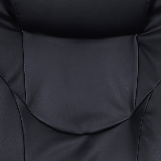 Кресло руководителя Гелиос кожзам черный (ультра)