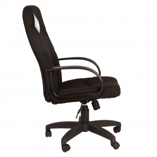 Кресло руководителя Менеджер В-14 ткань черная (ультра)
