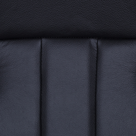 Кресло руководителя Бостон Экстра, Кантри 1.031, кожа черная, подлокотник орех с накладками, МБ