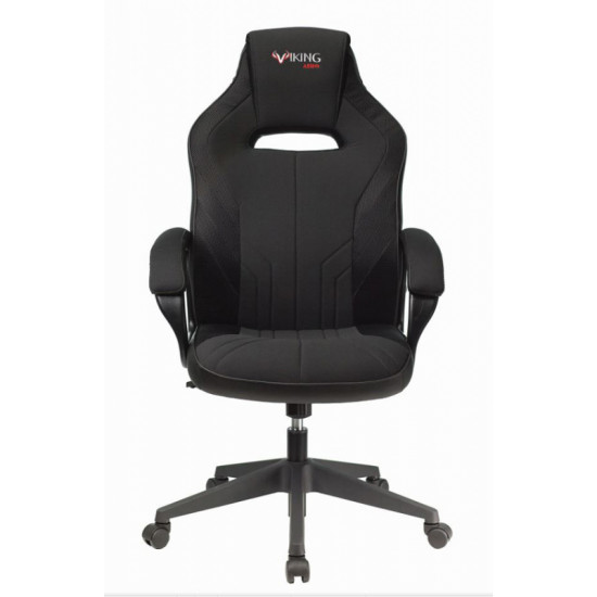 Кресло игровое Viking 3 Zombie Aero Edition ткань черная, кожзам черный