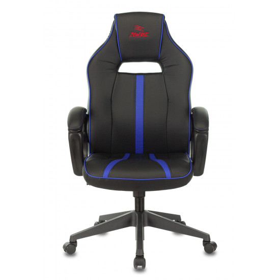 Кресло игровое Viking Zombie A3 Bl кожзам черно-синий