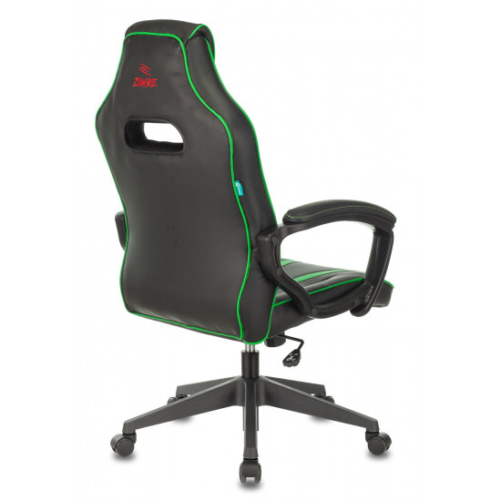 Кресло игровое Viking Zombie A3 GN кожзам черно-зеленый