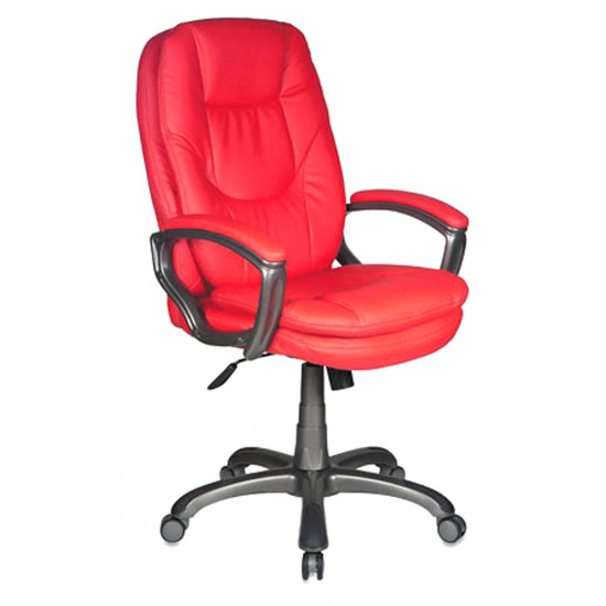 Кресло руководителя CH-868AXSN/red кожзам красный