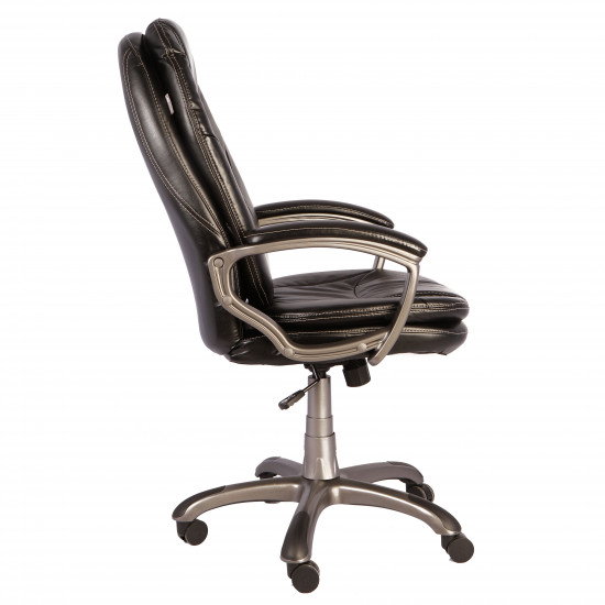 Кресло руководителя CH-868 AXSN/Black кожзам черный