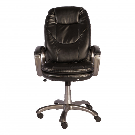 Кресло руководителя CH-868 AXSN/Black кожзам черный