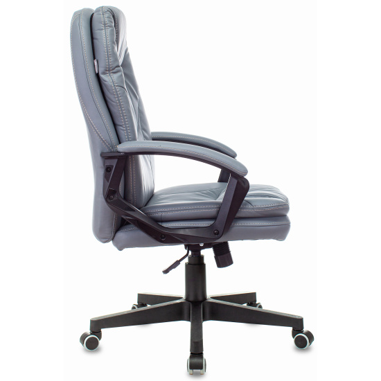 Кресло руководителя CH-868N/Grey кожзам серый
