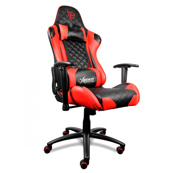 Кресло игровое ThunderX3 TGC12-BR кожзам черно-красный