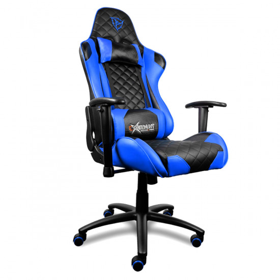 Кресло игровое ThunderX3 TGC12-ВВ кожзам черно-синий