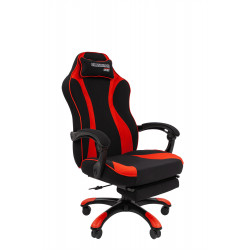 Кресло игровое СН Game 35 ткань черно-красная