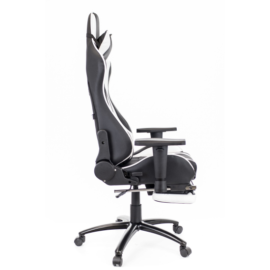 Кресло игровое Everprof Lotus S1, кожзам черно-белый