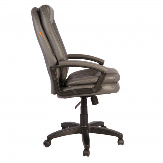 Кресло руководителя СН-668 LT кожзам серый