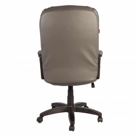 Кресло руководителя СН-668 LT кожзам серый