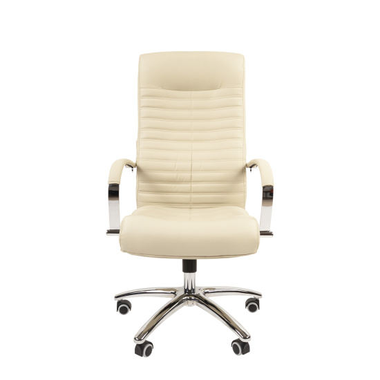 Кресло руководителя 480 Terra 101 кожзам бежевый